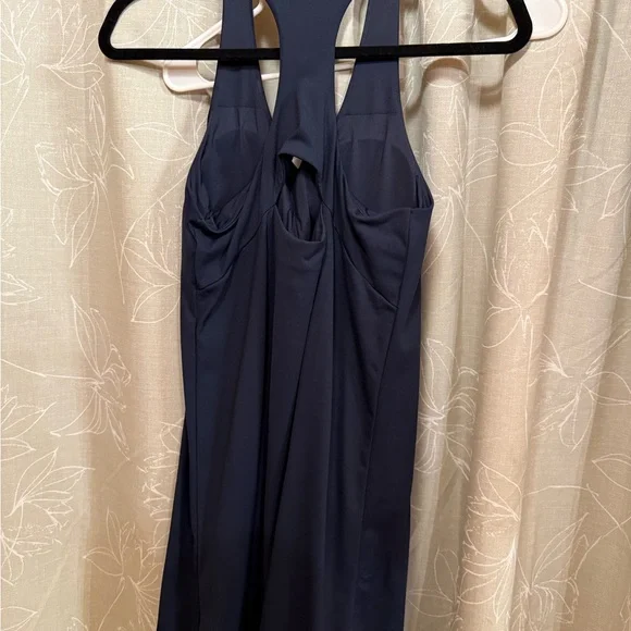 CALIA by Carrie Underwood Midnight Blue Backless Dress - Picture 3 of 3